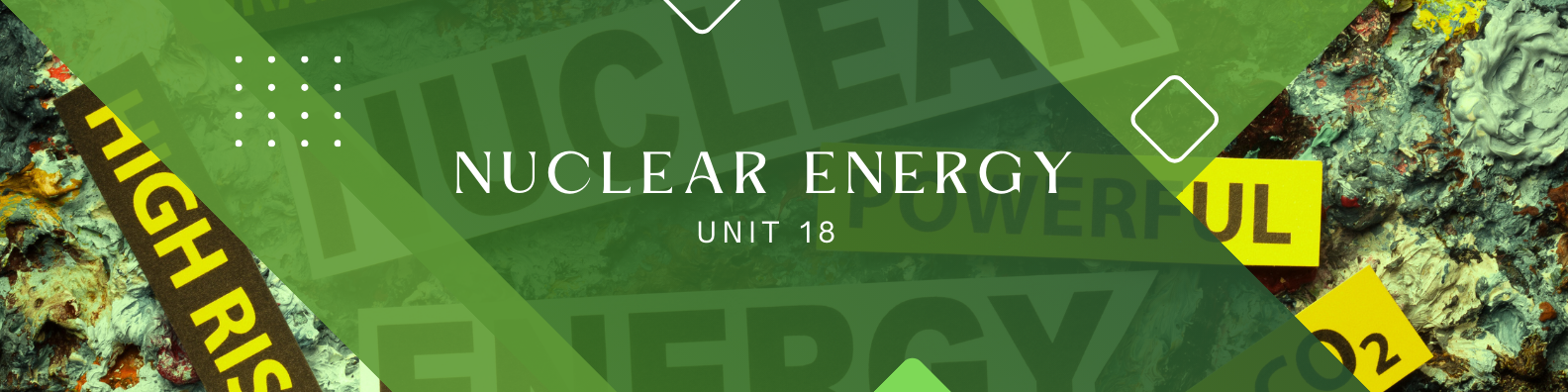 Unit 18: Nuclear Energy Banner